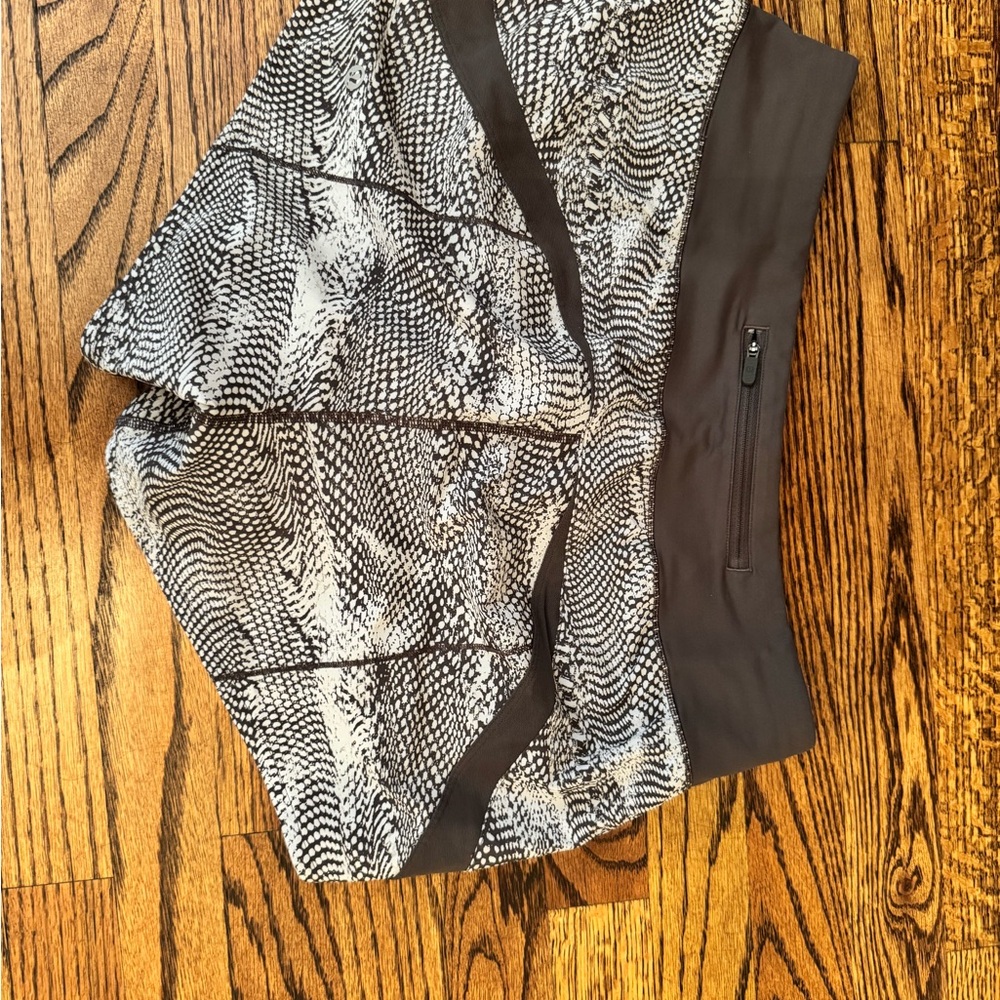 Lululemon Athletica white and Gray Shorts - Picture 2 of 2